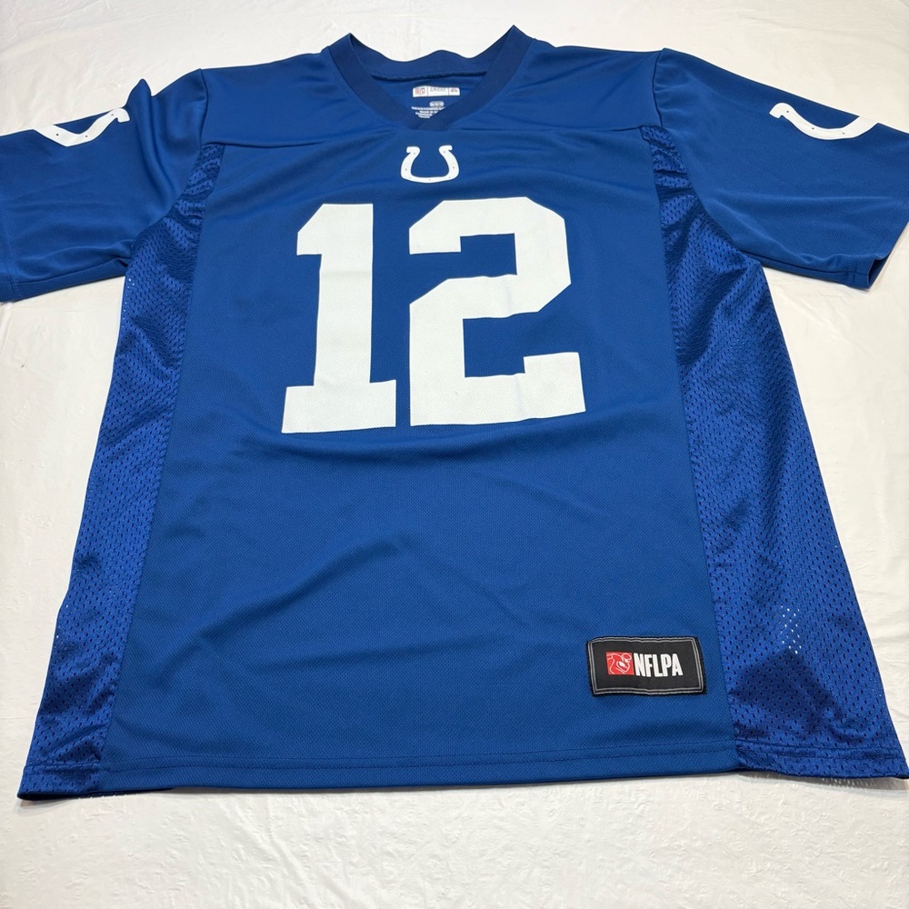NFLPA Indianapolis Colts Andrew Luck #12 Jersey Men’s Medium